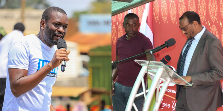 Headache For Sifuna As Udp Sets Rules For Party Takeover A Collage Of Udp Acting Deputy Party Leader Mohammed Abikar, Other Officials And Nairobi Senator Edwin Sifuna Photo/ Mohammed Abikar/Edwin Sifuna