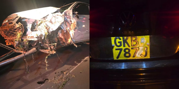 Linda Mwananchi Mp Hit From Behind By Interior Ministry Vehicle Mp Clive Ombane Gisairo Safe After Police Vehicle Collision In Kikuyu