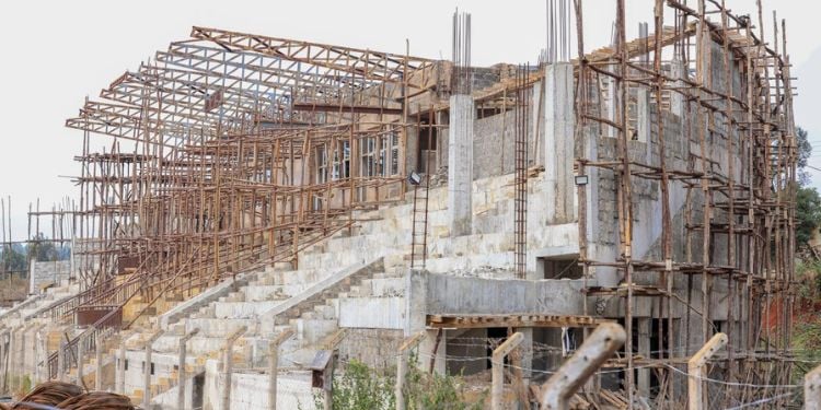 Ruringa’u Stadium Takes Shape Aas Nyeri’s Sporting Landmark Rises