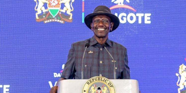President William Ruto Delivering His Speech During Refinery Groundbreaking On September 30, 2026. Photo/Pcs.