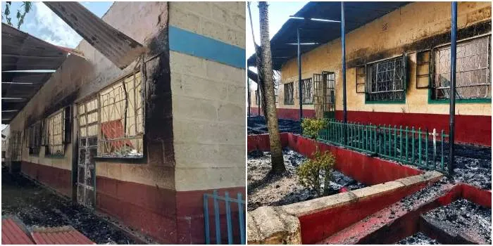 Jomo Kenyatta Boys High School Closed Again A Collage Of The Aftermath Of The Riots At Jomo Kenyatta Boys High School In Bahati, Nakuru County,