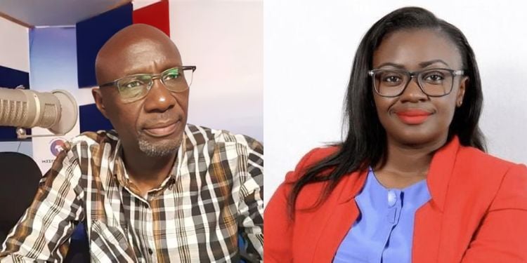 Veteran Kenyan Broadcaster Fred Machoka Ordered Security To Remove His Niece And The Former Nominated Senator Gloria Orwoba From The Stage.