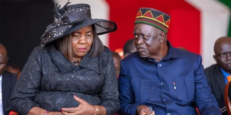 Mama Ida Issues Update On Oburu After Chants Mama Ida Odinga Has Issued An Update On Oburu Odinga After Young People Chanted His Name During The First Anniversary Of Raila Odinga’s Death.