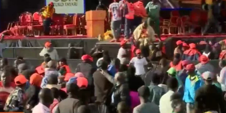 Odm Bigwigs Forced To Flee After Jacaranda Grounds Chaos