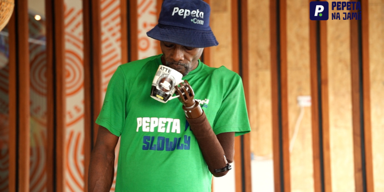 The Inspiring Story Of James Njagi: A New Chapter Of Hope James Njagi Holding A Cup. Photo/ File