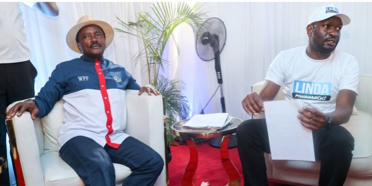 Why Sifuna Is Not A Presidential Candidate Yet - Kalonzo Kalonzo Interrupted By 'Sifuna' Chants During Linda Mwananchi Hq Launch After Challenging Wamalwa'S Endorsement