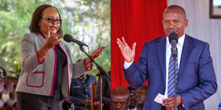 Waiguru Reveals Why She'S Better Than Kindiki And Can'T Deputise Sifuna