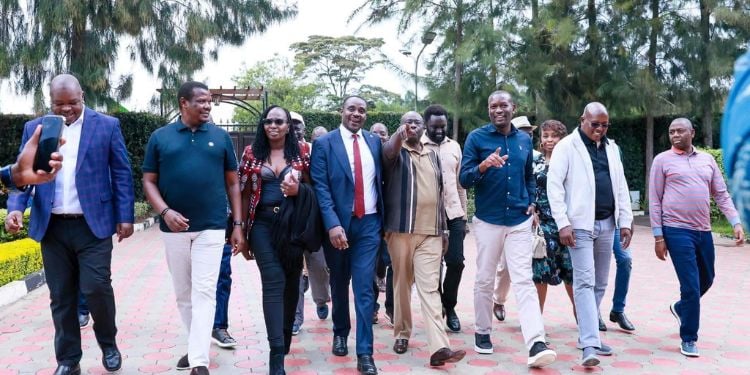 Sifuna-Gachagua Alliance Takes Shape Just Hours After Gachagua Landed From Us