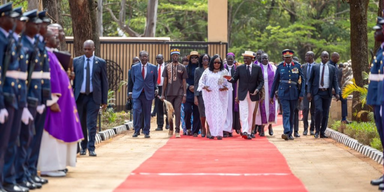Oburu Oginga, Mama Ida Lead Family In Honouring Raila During Opening Of His Mausoleum 