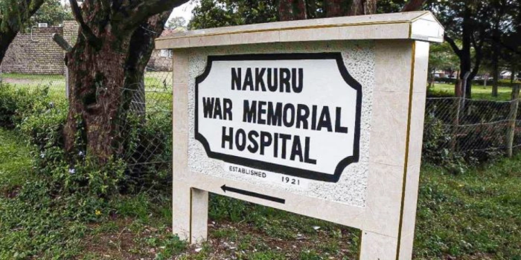 Nakuru War Memorial Hospital Entrance Photo/Citizen