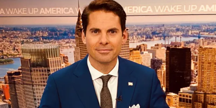 Newsmax, A Us-Based Tv Station, Journalist Rob Finnerty Photo/Rob Finnerty
