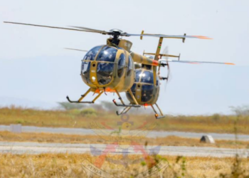 Refurbished Helicopters That Were Donated To Kenya By South Korea Photo/Kdf