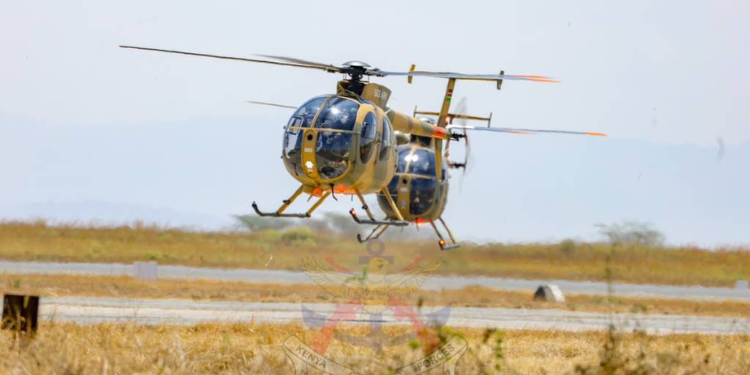 Kenya Receives Eight Military Helicopters From Korea Refurbished Helicopters That Were Donated To Kenya By South Korea Photo/Kdf