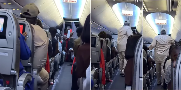 Video Captures Final Moments Of Passenger On Kenya Airways Flight Before Death Ideo Captures Final Moments Of Passenger On Kenya Airways Flight Before Death