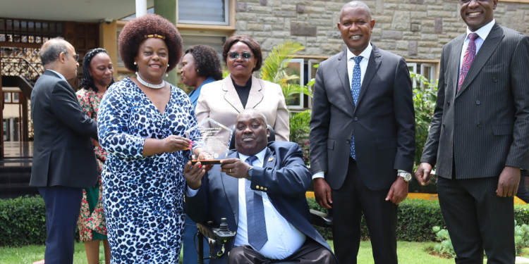 Harold Kipchumba Wins Distinguished Polio Advocacy Award