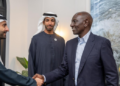 President Ruto Hosts The Minister Of State In The Ministry Of Foreign Affairs Of The United Arab Emirates His Highness Sheikh Shakhboot Bin Nahyan Al Nahyan, State House, Nairobi.