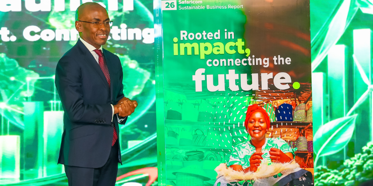 17 Billion Free Transfers: The Quiet M-Pesa Feature Kenyans Are Using Most Safaricom Ceo Peter Ndegwa. Photo/Safaricom