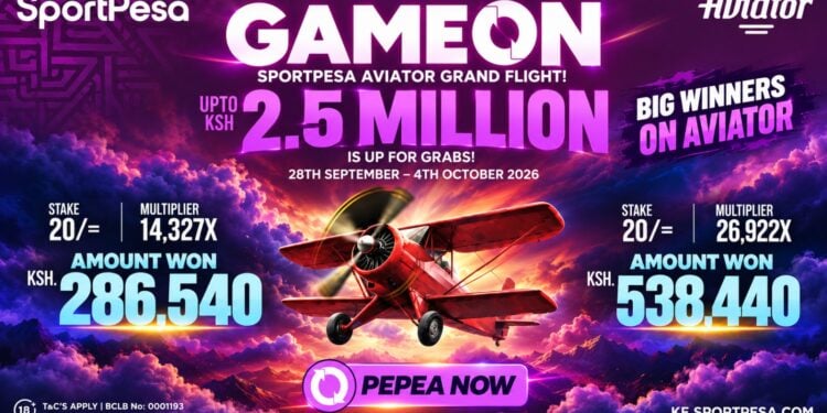 Aviator Grand Flight Puts Ksh 2.5 Million Up For Grabs As Sportpesa Spotlights Big Winners