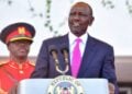Widow Makes Special Appeal To Ruto After Govt Honored Late Husband 'Secretly' President William Ruto In Eldoret At The Kipchoge Keino Stadium. Photo/State House.