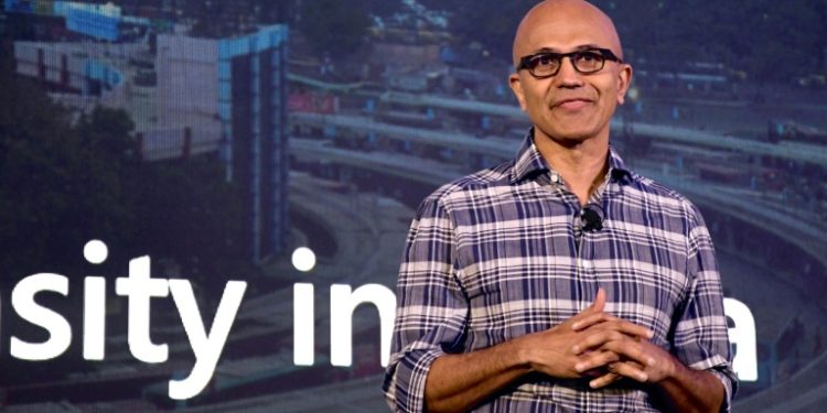 Microsoft To Lay Off 9,000 Employees To Amid Ai Expansion Microsoft Ceo Satya Narayana Nadella. Photo/ Microsoft