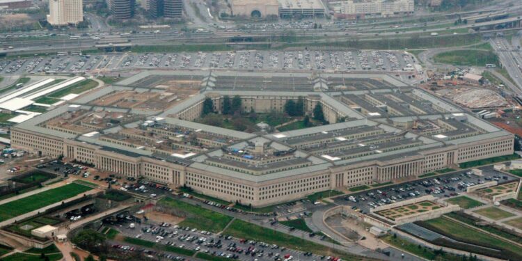 An Aerial Of The The Pentagon, May 12, 2021.