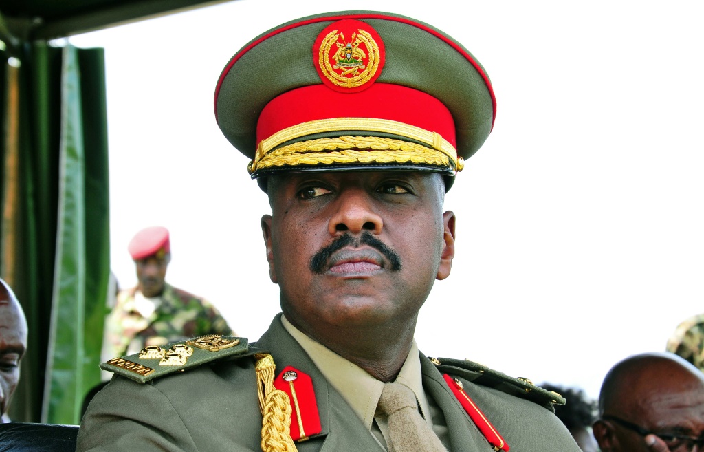 The Son Of Uganda'S President Yoweri Museveni, Major General Muhoozi Kainerugaba (Pictured May 2016) Was Received By Rwandan President Paul Kagame In The Afternoon During The One-Day Trip | Afp