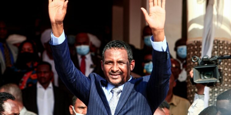 Sudan Deputy Leader Meets Ethiopia Defense Minister On Rare Visit Mohamed Hamdan Daglo, Widely Known As Hemeti And Who Is Number Two In Sudan'S Ruling Council, Seen Here In A October 2020 Photograph, Flew To Neighboring Ethiopia Saturday Amid Border Tensions | Afp