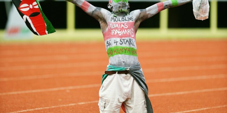 Colorful Kenyan Football Fan Hacked To Death Issac Juma Onyango'S Passion For Football Was 'Unmatched', Kenya'S National Team The Harambee Stars Said | Afp