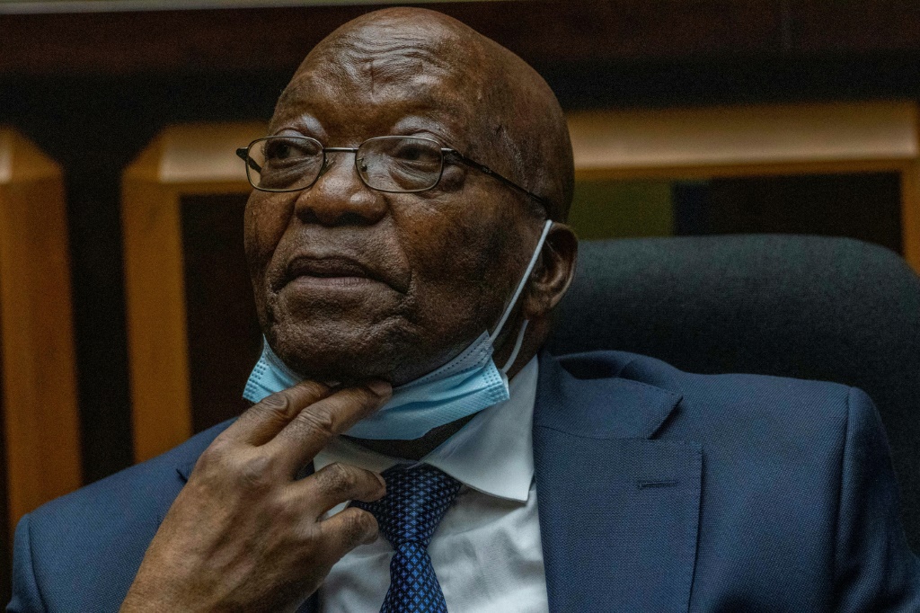Zuma Was In Court For Monday'S Hearing | Afp