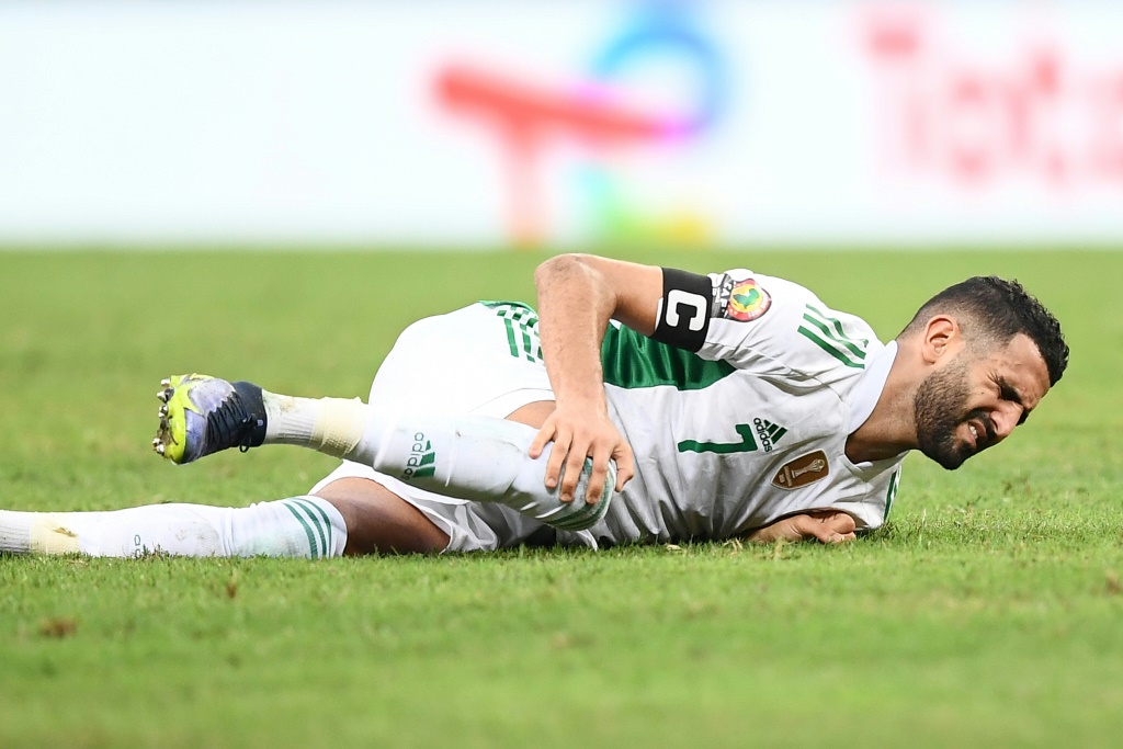 Algeria Captain Riyad Mahrez Is Fouled During A Loss To The Ivory Coast In Douala That Ended Their Africa Cup Of Nations Campaign | Afp