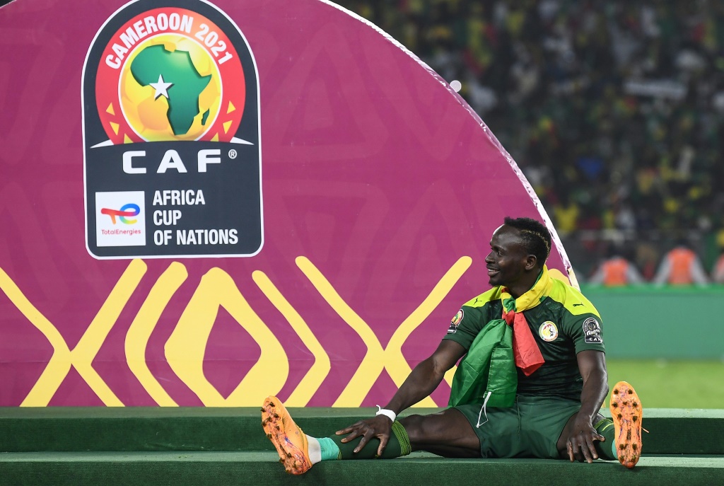 Man Of The Moment: Senegal Forward Sadio Mane Celebrates | Afp