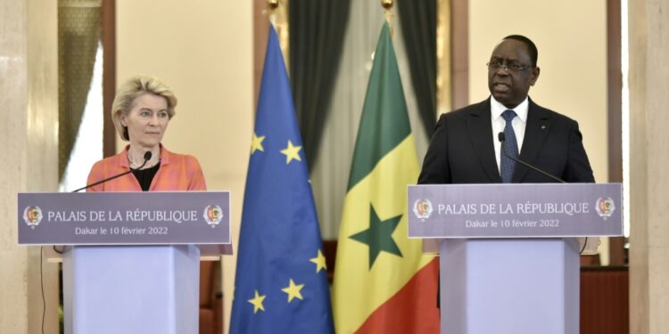 Von Der Leyen And Senegalese President Macky Sall Met Ahead Next Week'S Eu-Africa Summit | Afp