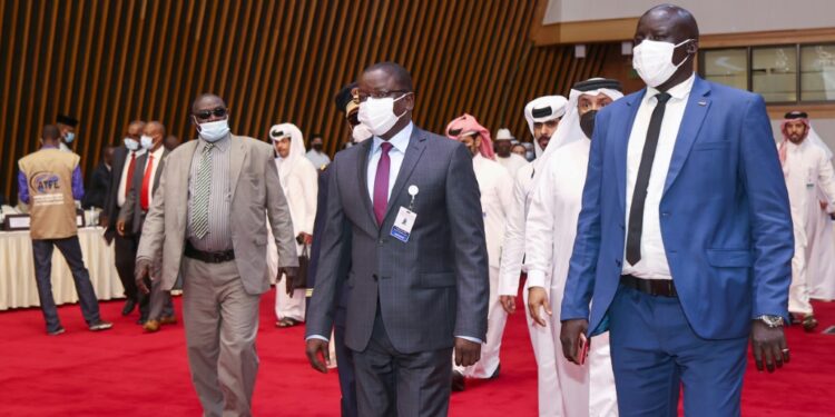 Chad Peace Talks Start In Qatar Chad'S Prime Minister Albert Pahimi Padacke Arrives At The Start Of Peace Talks In Doha On Sunday | Afp