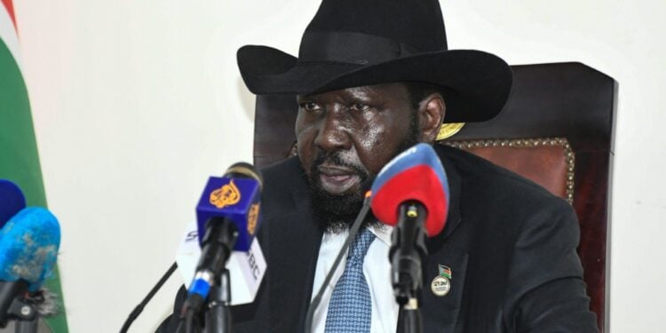 South Sudan'S President Salva Kiir Addresses The Nation On The Challenges Facing The Implementation Of The Revitalized Peace Agreement With The Opposition At The State House In Juba, South Sudan, On March 28, 2022 | Afp