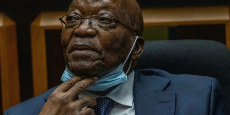 South African Court Clears Path For Zuma'S Graft Trial On Trial: Zuma At The High Court In Pietermaritzburg In January | Afp
