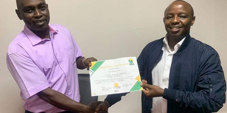 Simon Mbugua Handed Uda’s Nomination Ticket For Starehe Simon Mbugua Has Been Issued United Democratic Alliance (Uda) Provisional Ticket For The Starehe Constituency