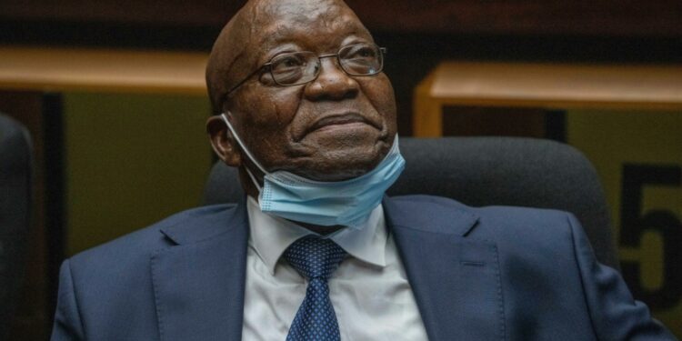 Zuma, Pictured In Court In January | Afp