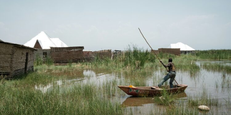 'Tanganyika Is Vomiting': Burundians Flee As Lake Rises The Water Levels In Lake Tanganyika Remain At Highs Not Seen In Decades | Afp