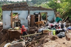 'My Daughter, My Sisters': S.africa Flood Survivor Mourns Lost Family