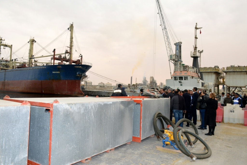 The Crew Of The Stricken Tanker Had Sought Shelter Off The Tunisian Port Of Gabes Before Going Down In Bad Weather | Afp