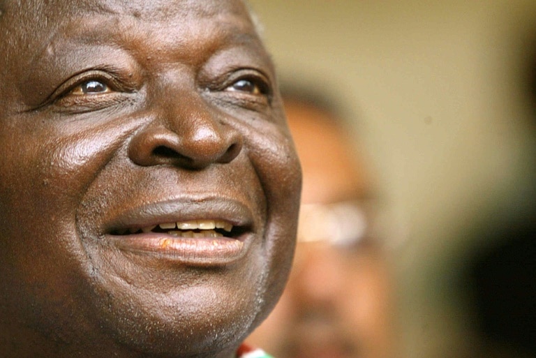 Mwai Kibaki Was Kenya'S Third President | Afp