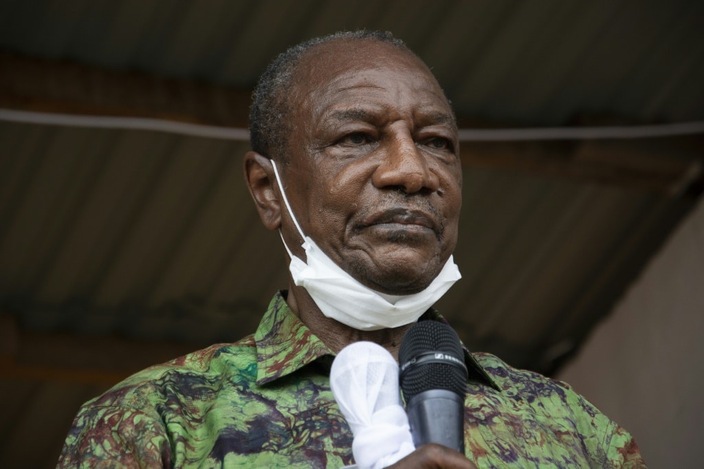 Former President Alpha Conde Was Ousted By Mutinous Soldiers Last Year | Afp