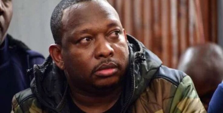 Former Nairobi County Governor Mike Sonko.photo/Courtesy