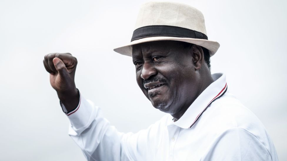 Azimio La Umoja One Kenya Alliance Coalition Presidential Flagbearer Raila Odinga.photo/Courtesy