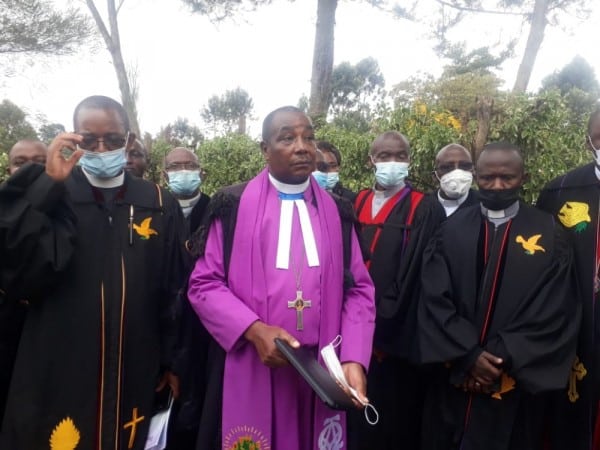 Pcea Moderator Of The General Assembly Reverend Thegu Mutahi .Photo/Courtesy