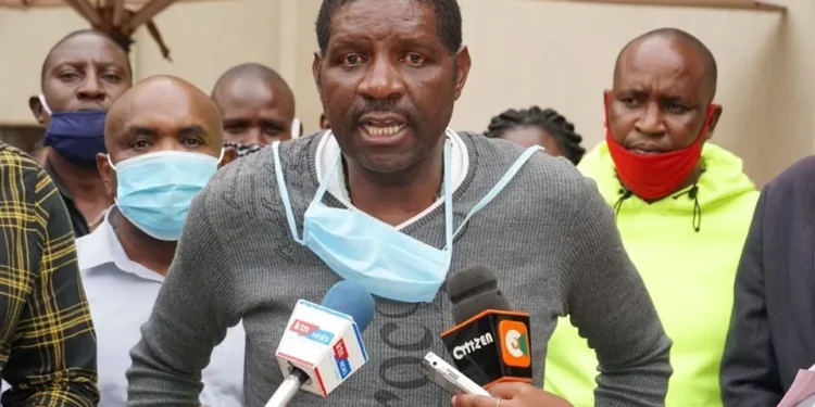 Gikaria Was Arrested For Assaulting A Voter Inside A Polling Station.photo/Courtesy