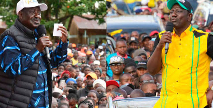 Raila, Ruto To Hold Final Rallies Today