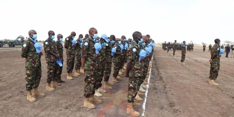 Kdf Sends Second Batch Of Peace-Keepers To Drc This Will Be The Second Batch Of Kdf Peace-Keepers Going To Dr Congo.photo/Kdf