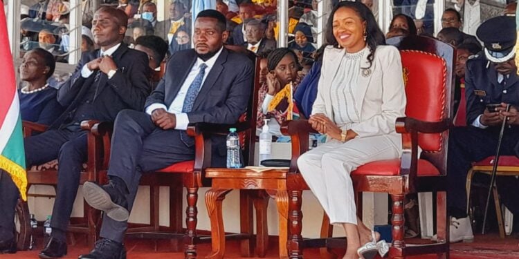 Nakuru Governor Susan Kihika During Her Swearing In Ceremony In Nakuru.photo/Courtesy