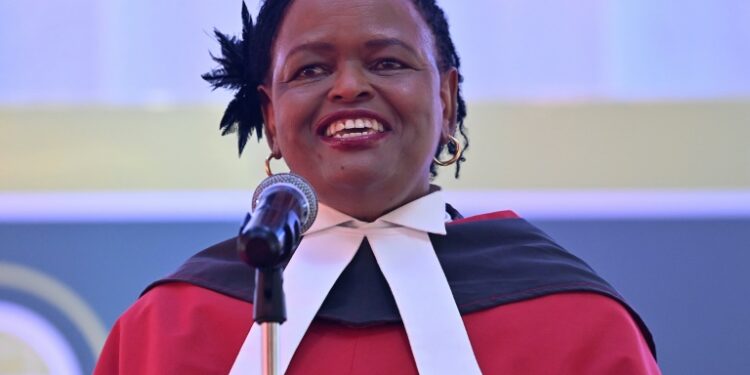 Martha Koome Became Kenya'S First Woman Chief Justice In May 2021 | Afp